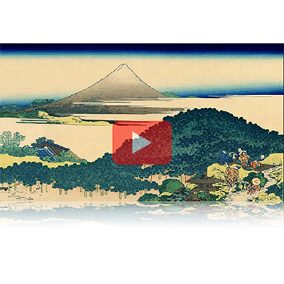 遠近風景画 富嶽三十六景 其の八 青山圓座枩 Aoyama Enzamatsu Thirty-six Views of Mount Fuji 3D