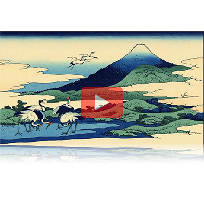 遠近風景画 富嶽三十六景 其の二十七 相州梅澤庄 Soushu Umezawanoshou Thirty-six Views of Mount Fuji 3D